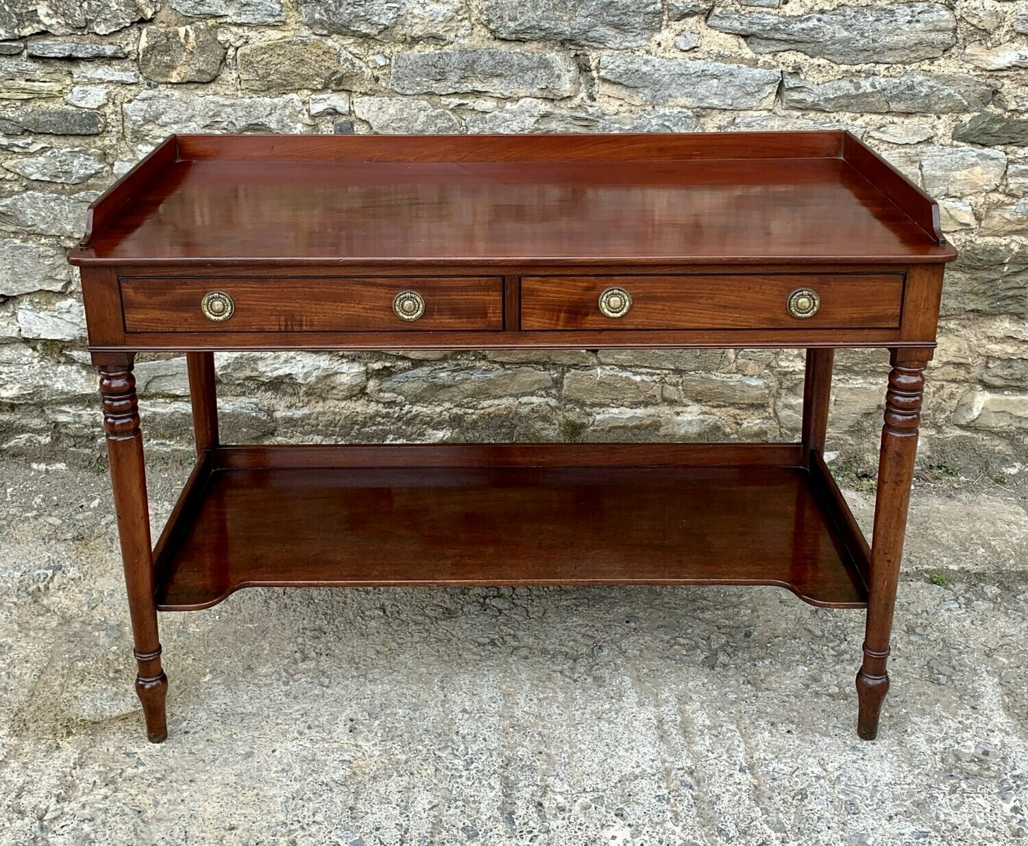 Regency Mahogany Washstand Table