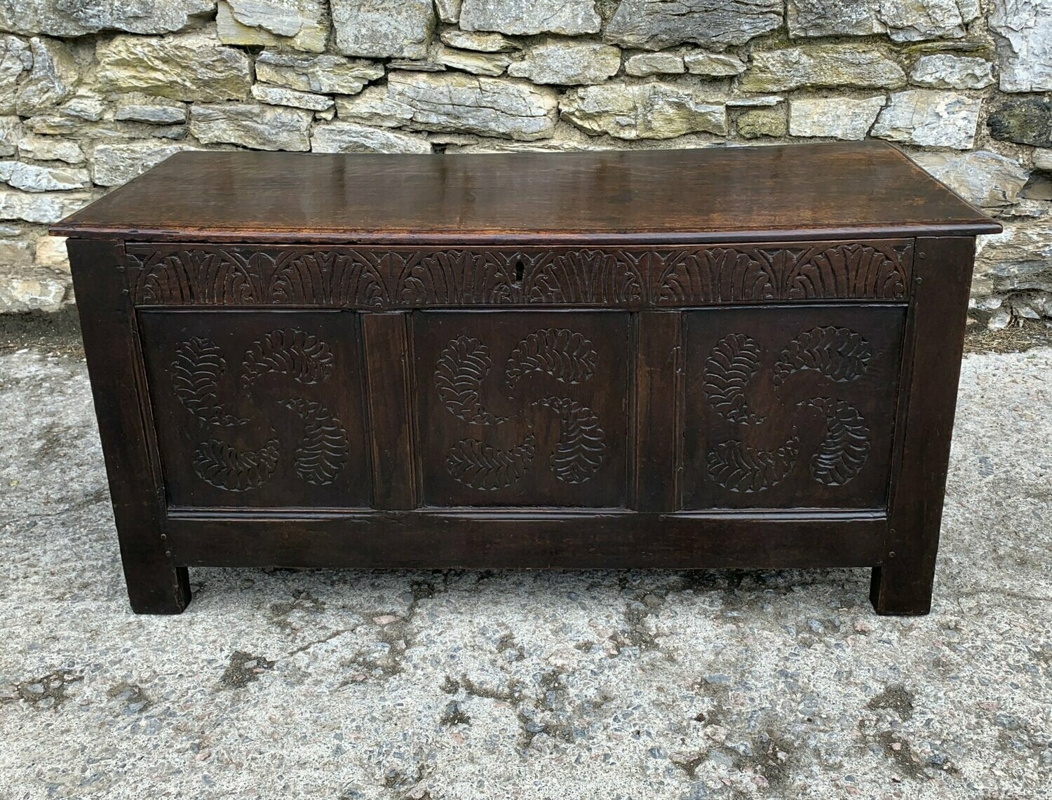 18th Century Oak Coffer