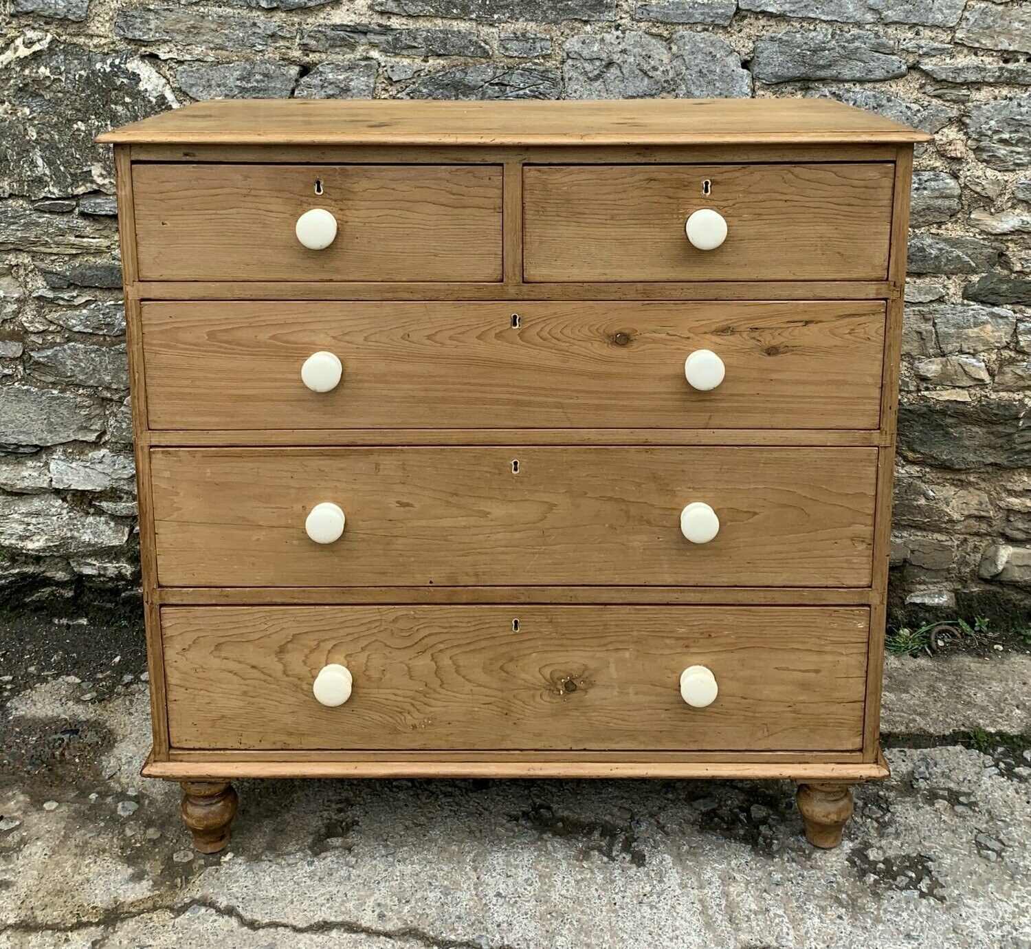 Victorian Pine Chest of Drawers