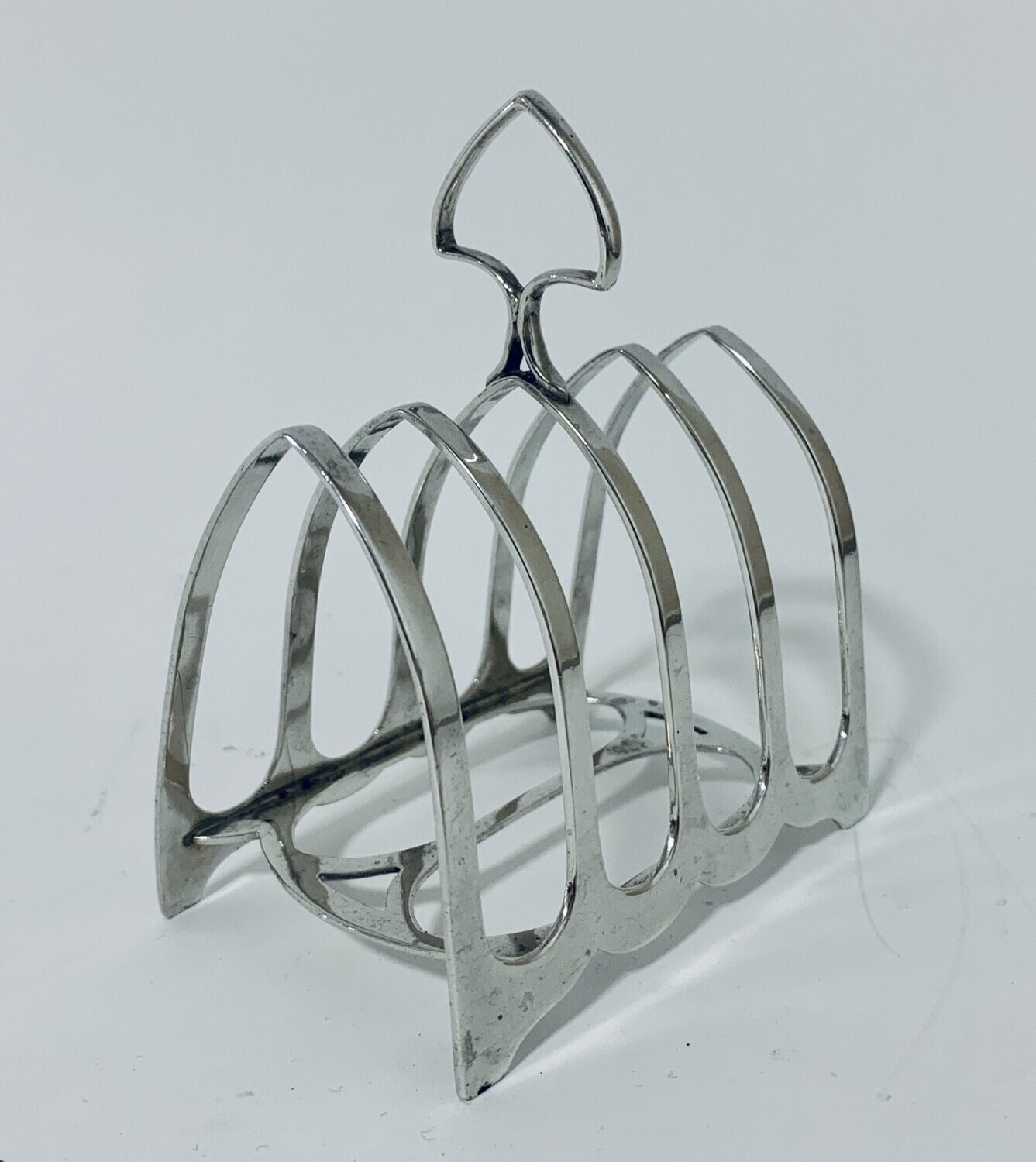 Antique Solid Silver Toast Rack