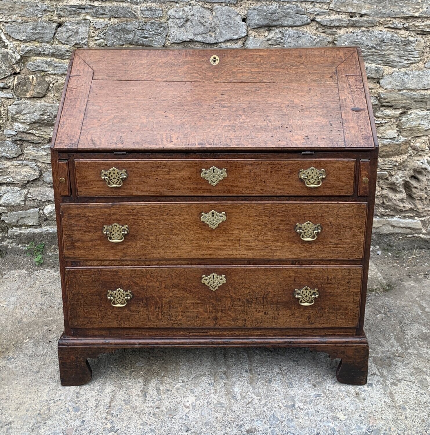 Georgian Oak Bureau