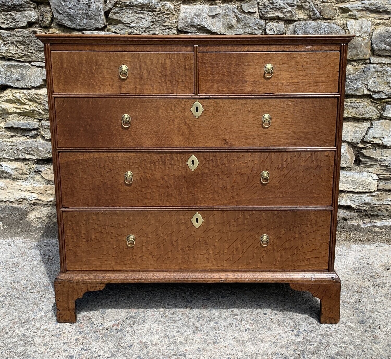 Georgian Oak Chest of Drawers