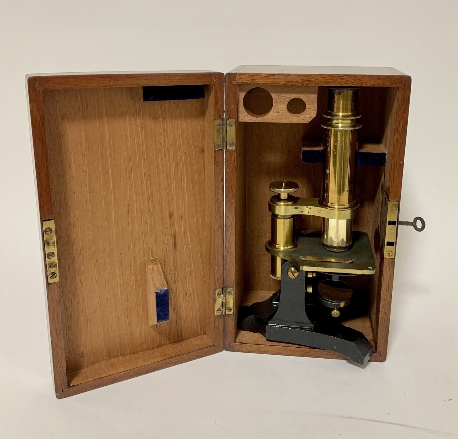 Antique Brass Compound Microscope