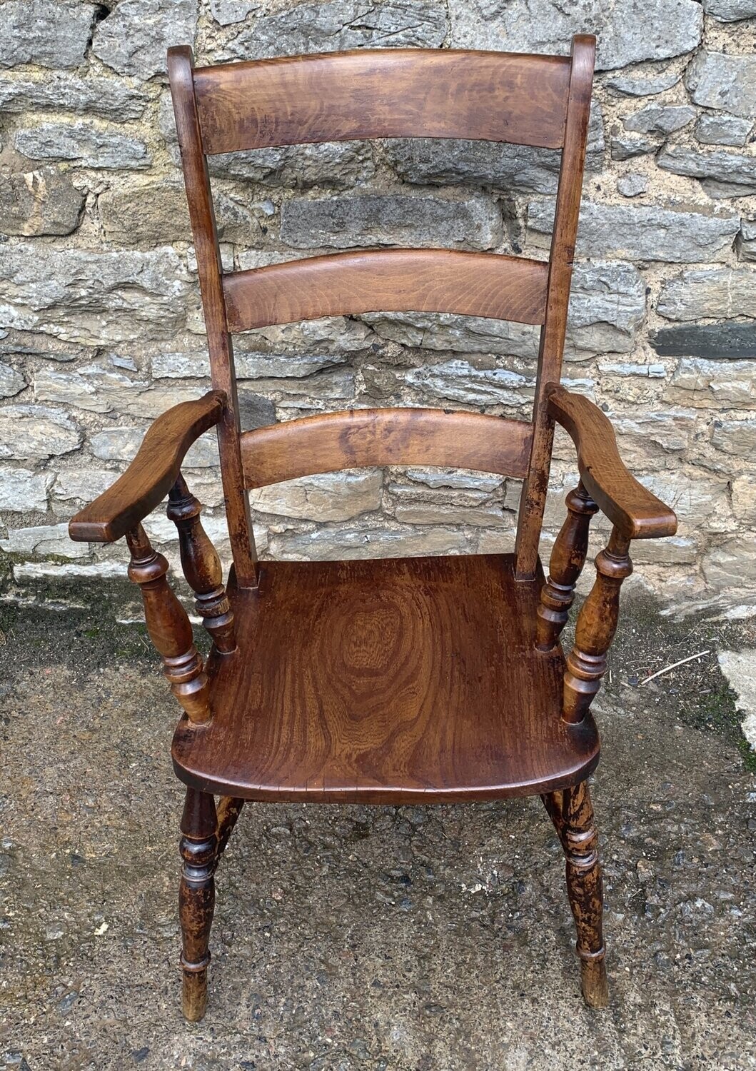 Victorian Bar Back Windsor Carver Chair