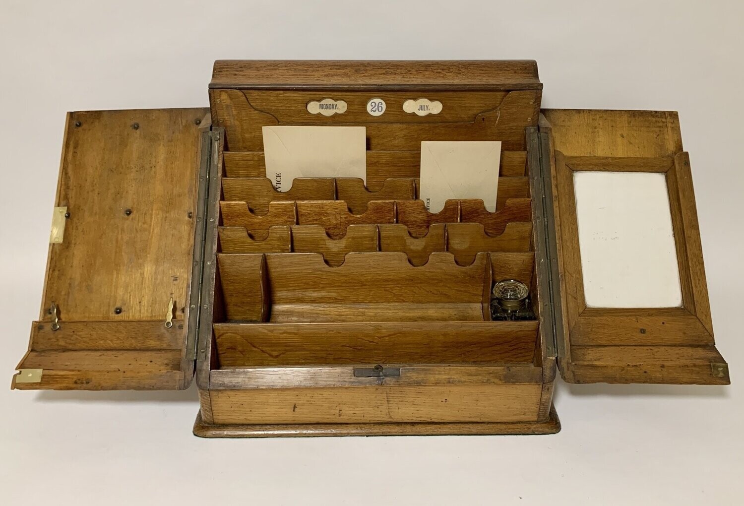 Antique Desktop Stationery Cabinet
