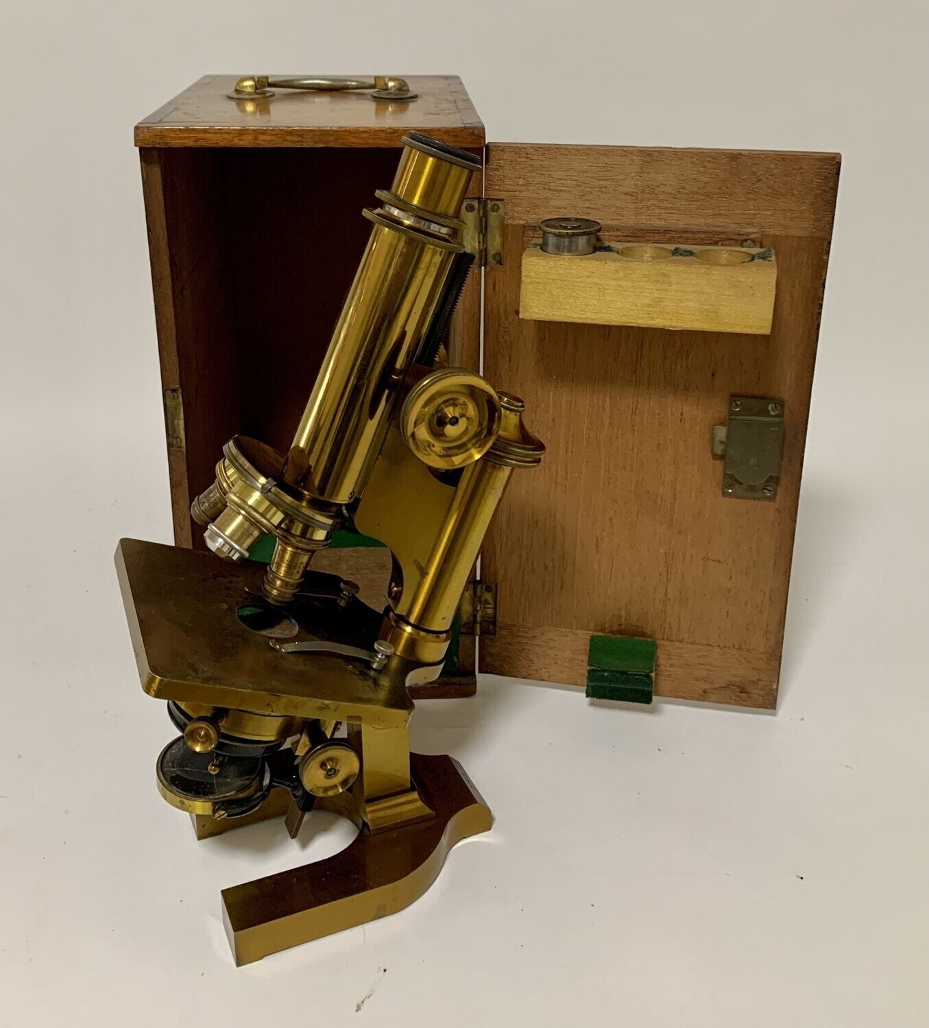 Antique R & J Beck Microscope