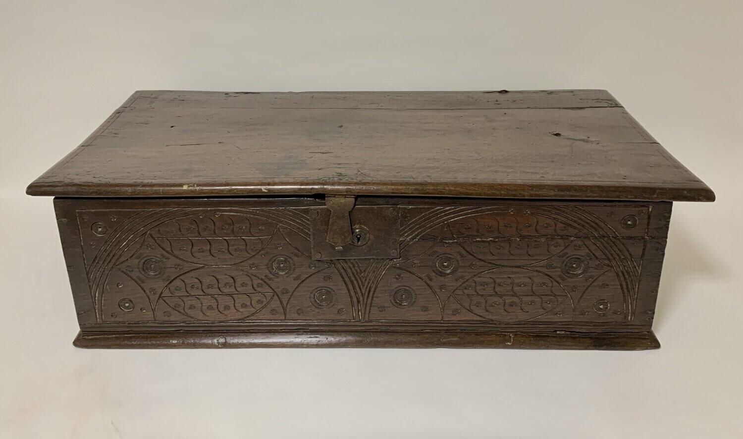 18th Century Oak Bible Box