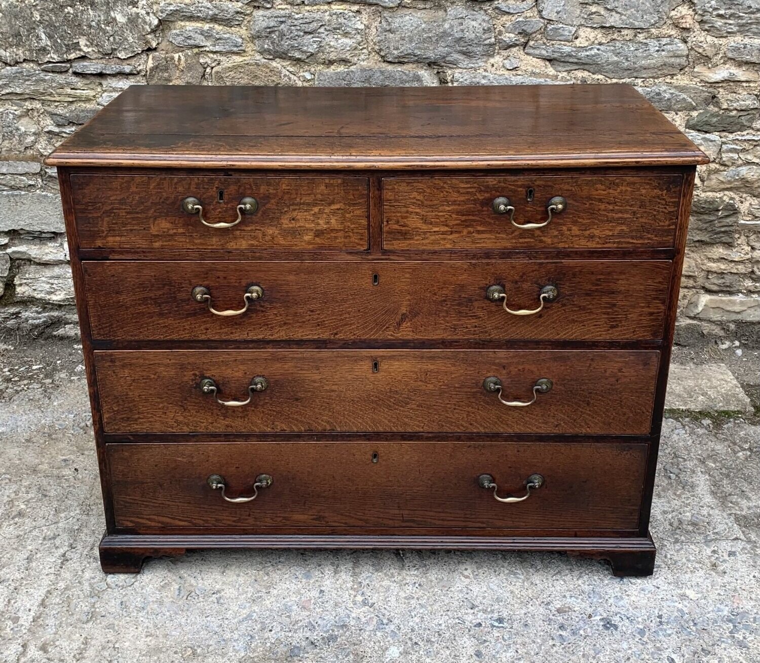 Georgian Oak Chest of Drawers