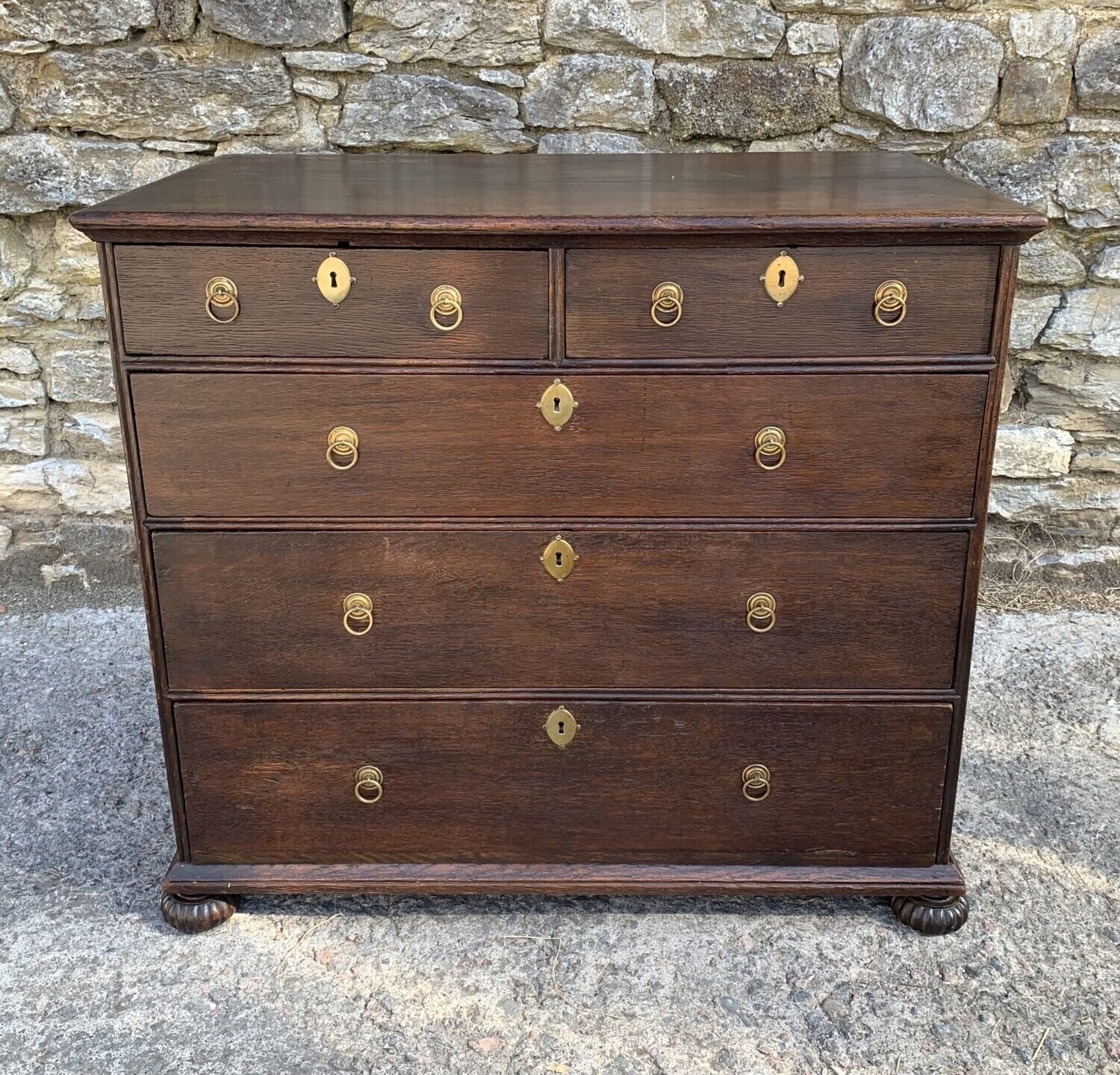 18th Century Oak Chest of Drawers