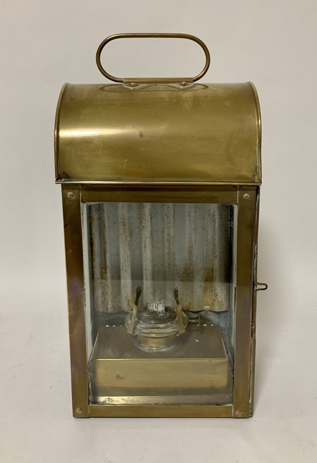 Antique Brass Oil Lantern