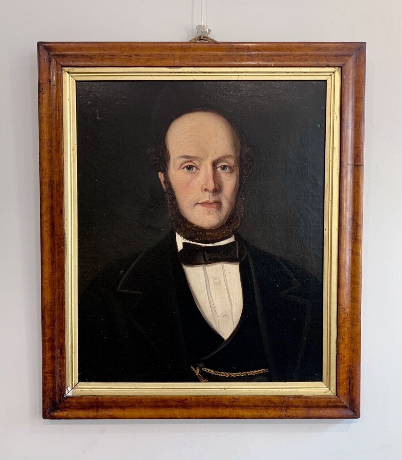 Oil on Canvas Portrait of a Gentleman