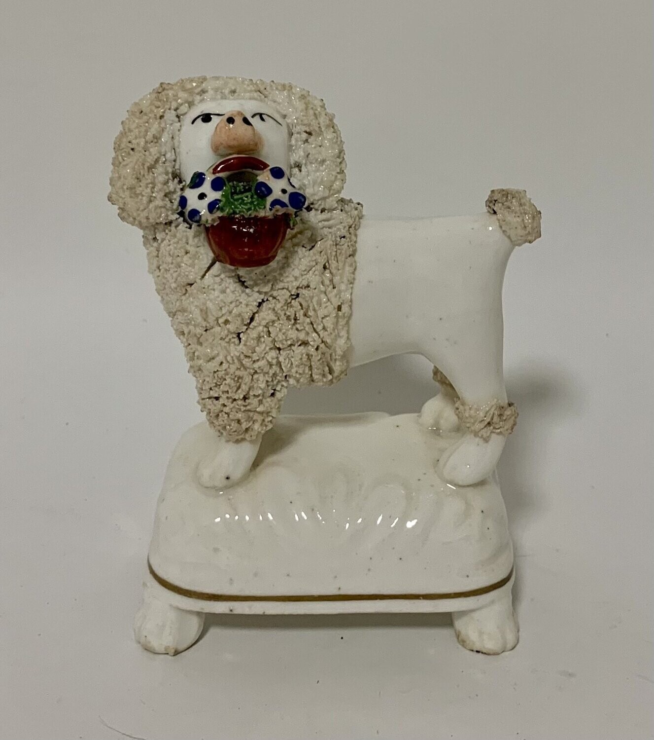Victorian Staffordshire Poodle