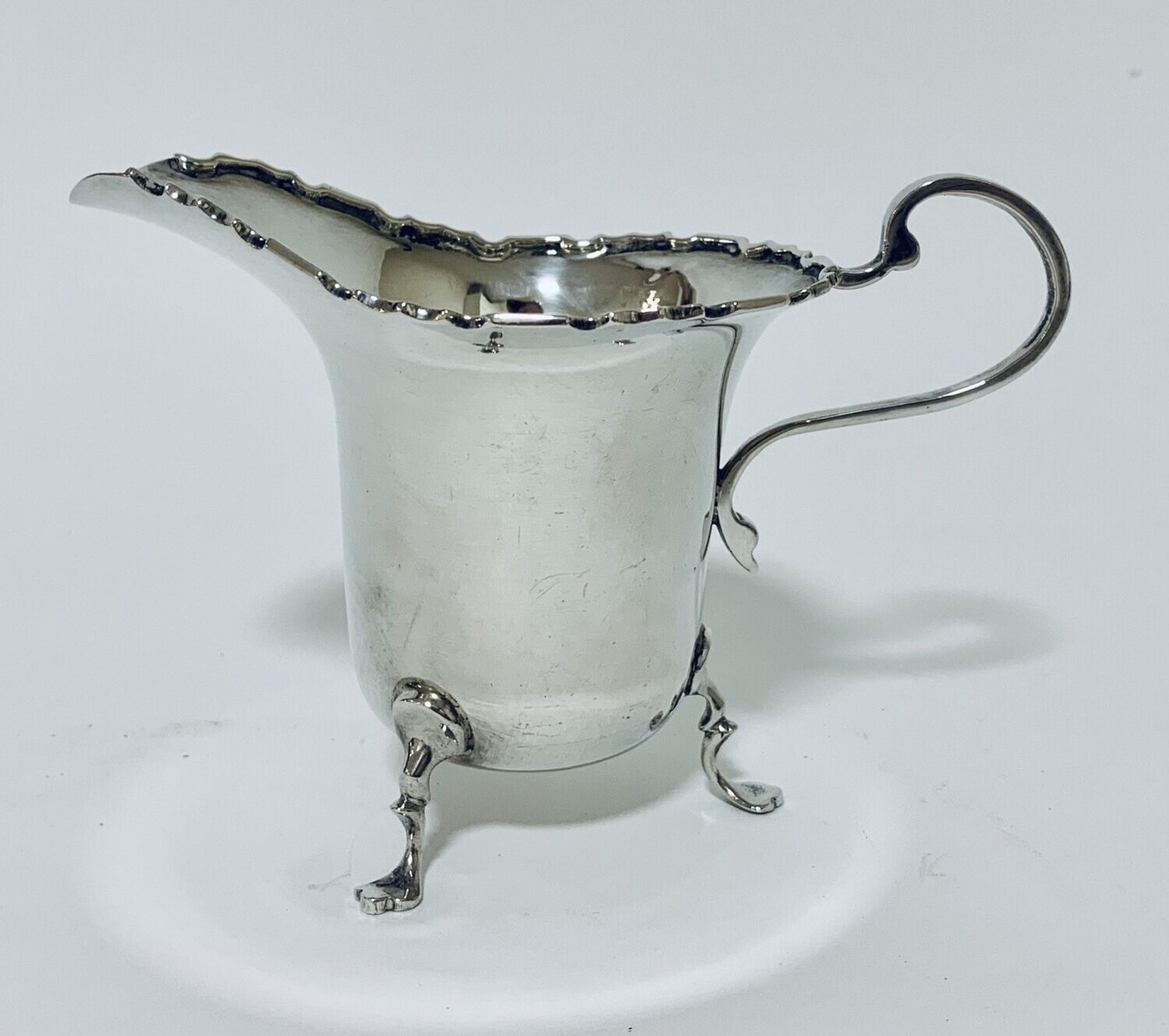 Antique Solid Silver Milk or Cream Jug