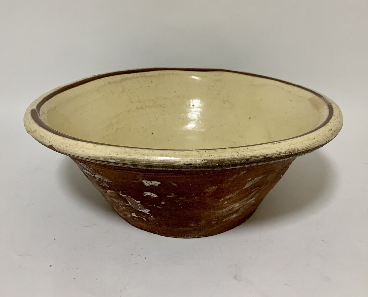 Antique English Dairy Bowl