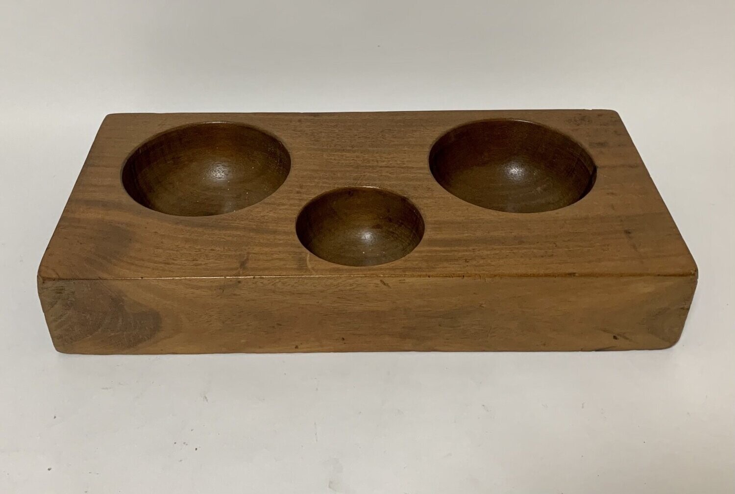 Antique Wooden Coin Tray