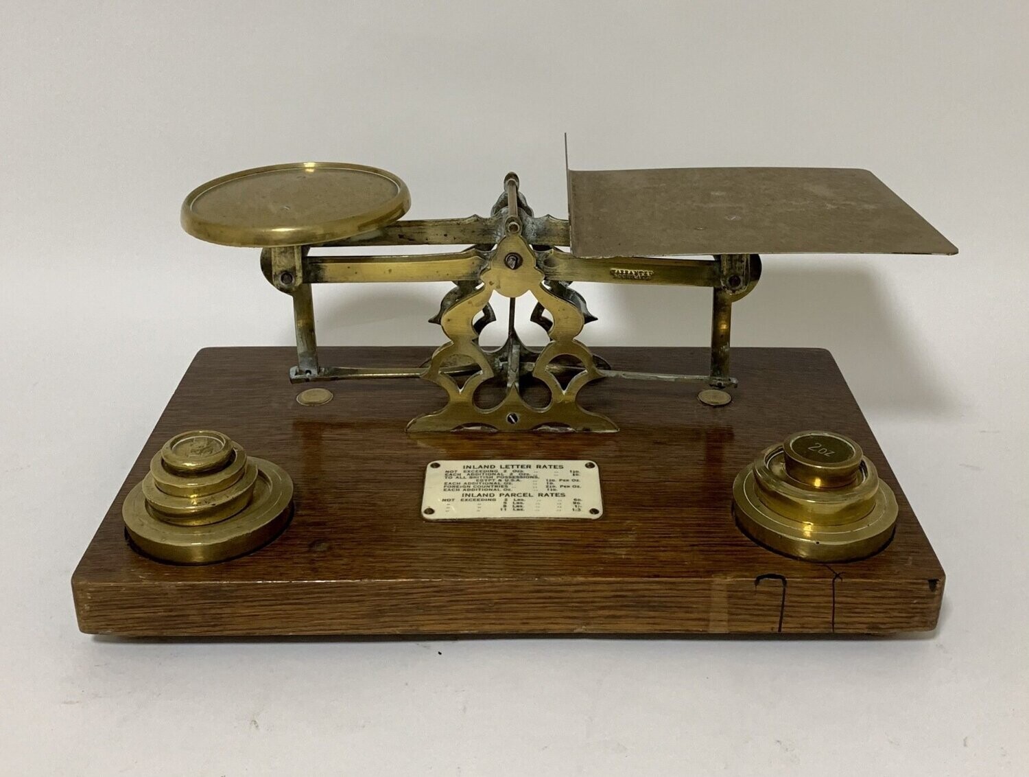 Large Antique Postal Scales