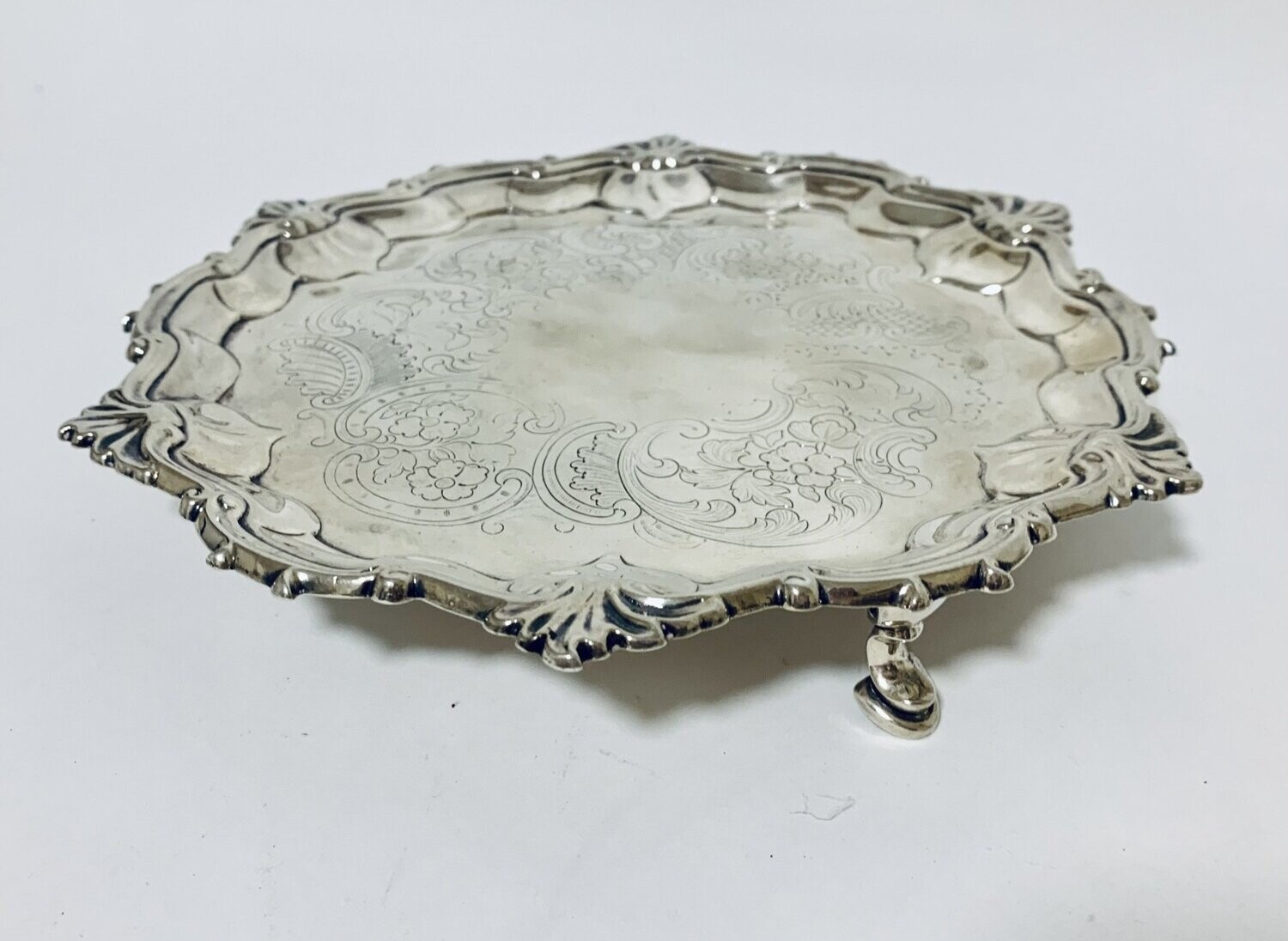 George II Silver Salver
