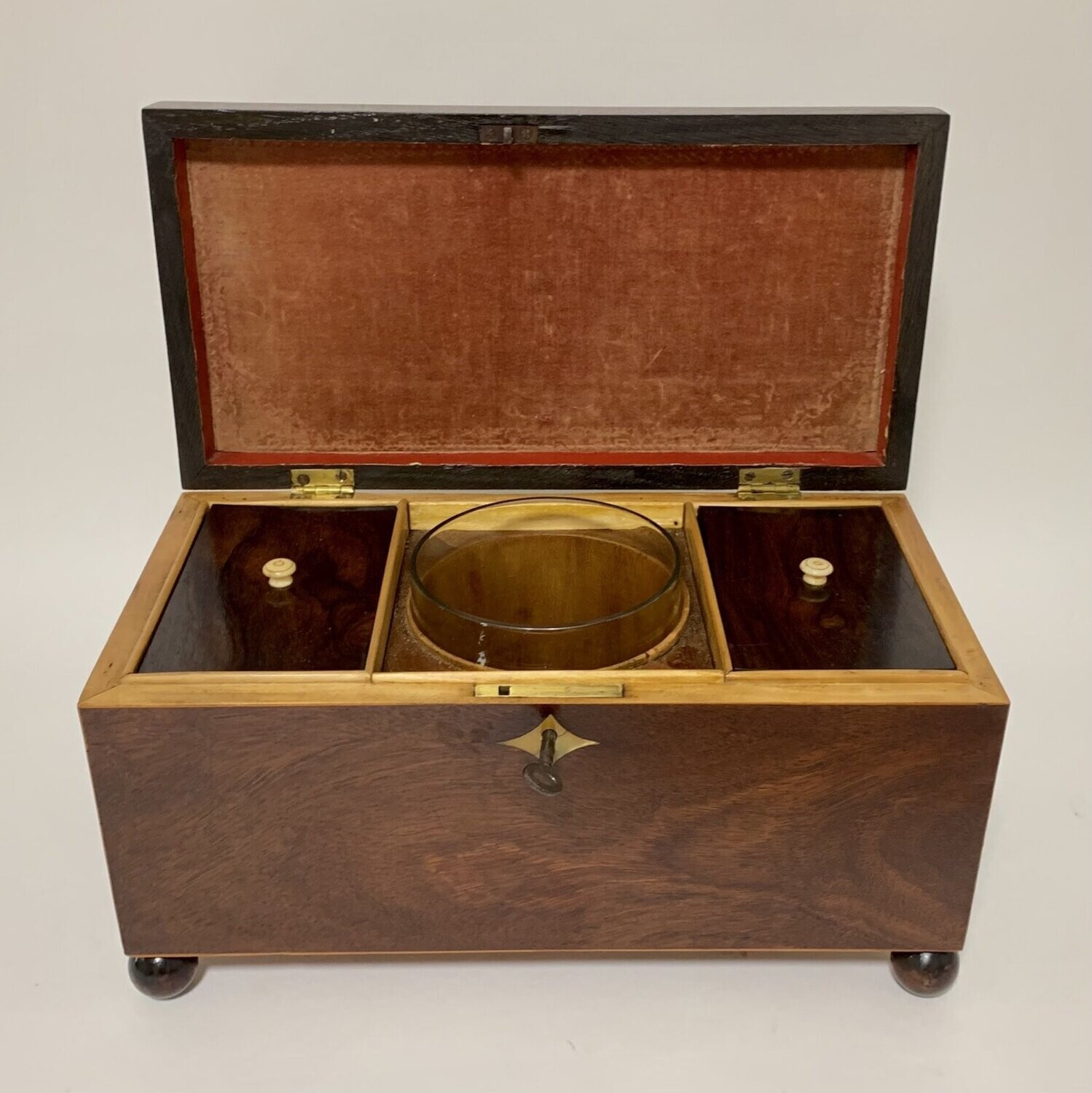 Georgian Mahogany Tea Caddy
