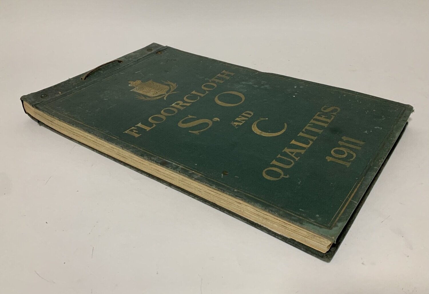 Antique Floorcloth Sample Book