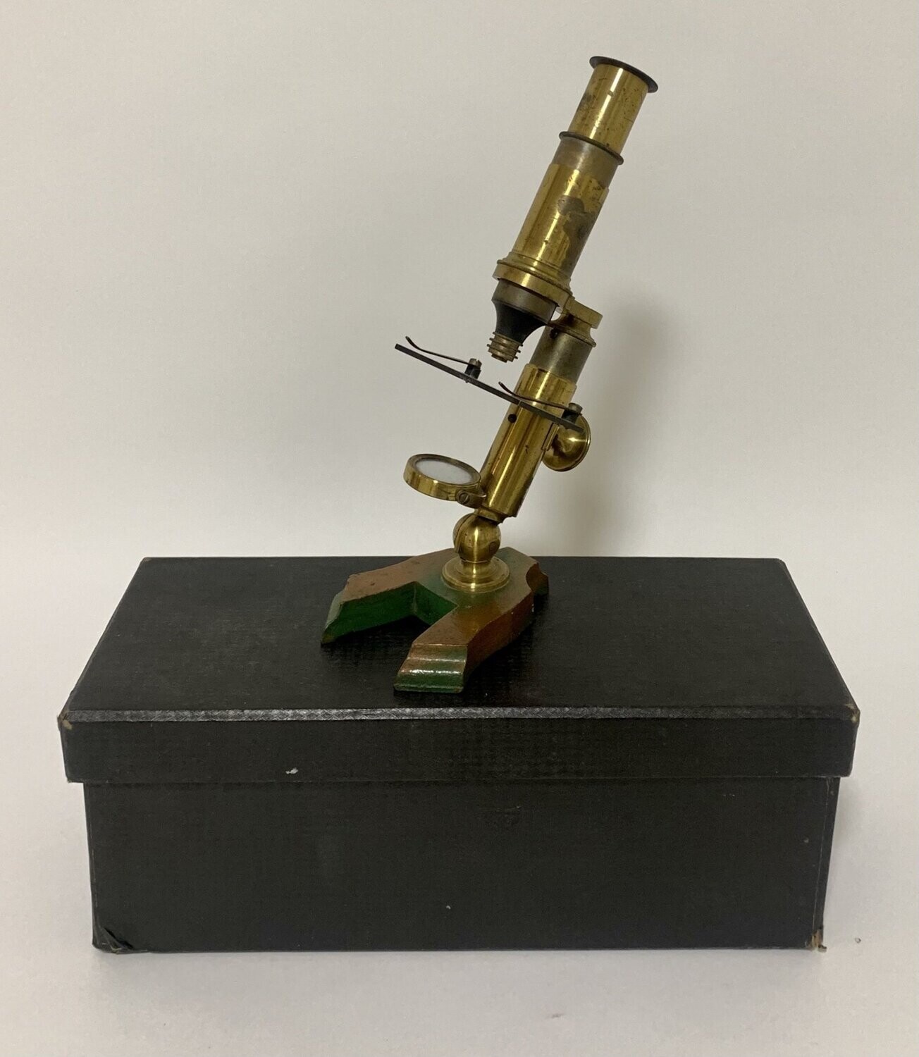 Antique Brass Student Microscope