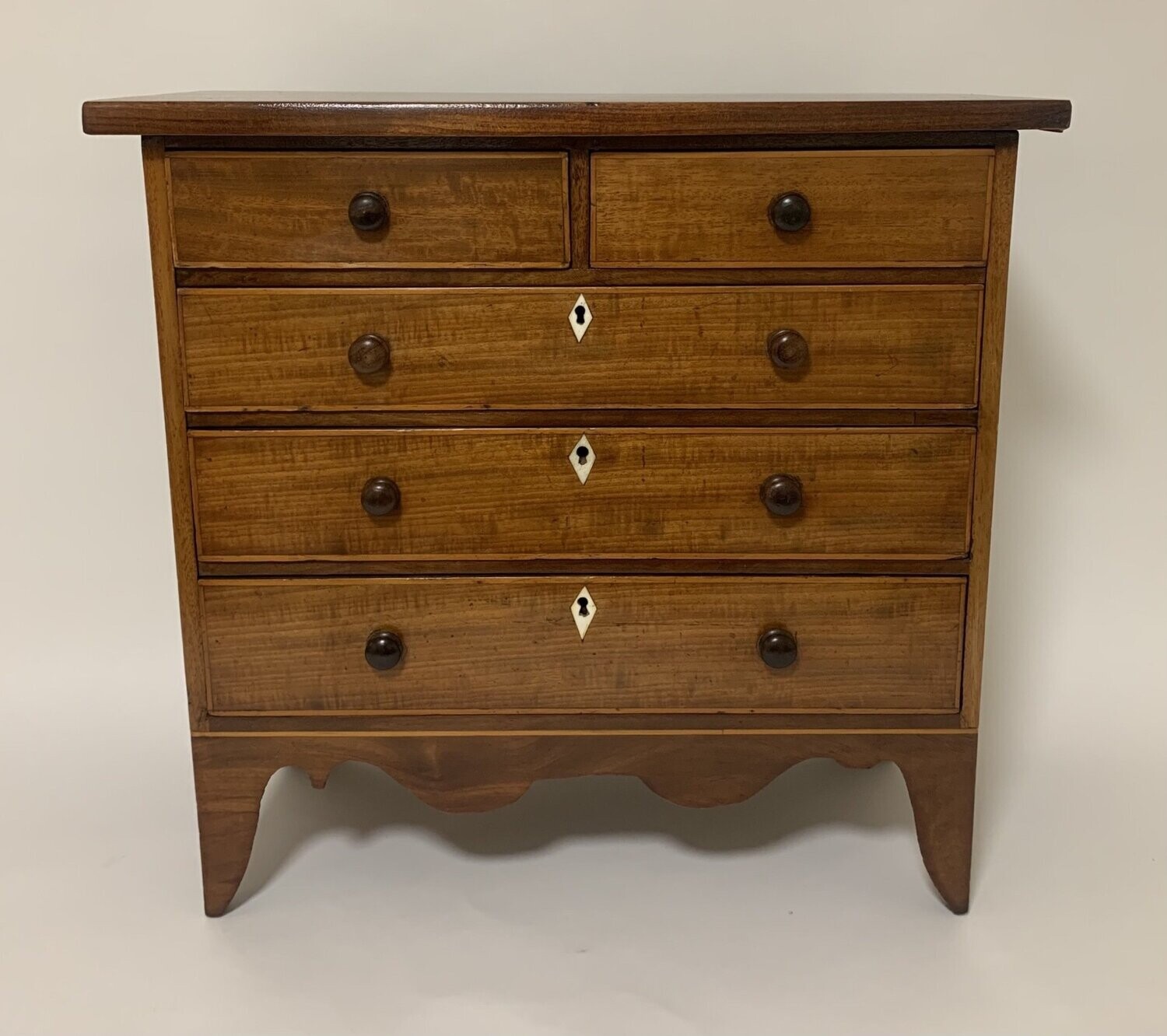 Antique Miniature Apprentice Chest of Drawers