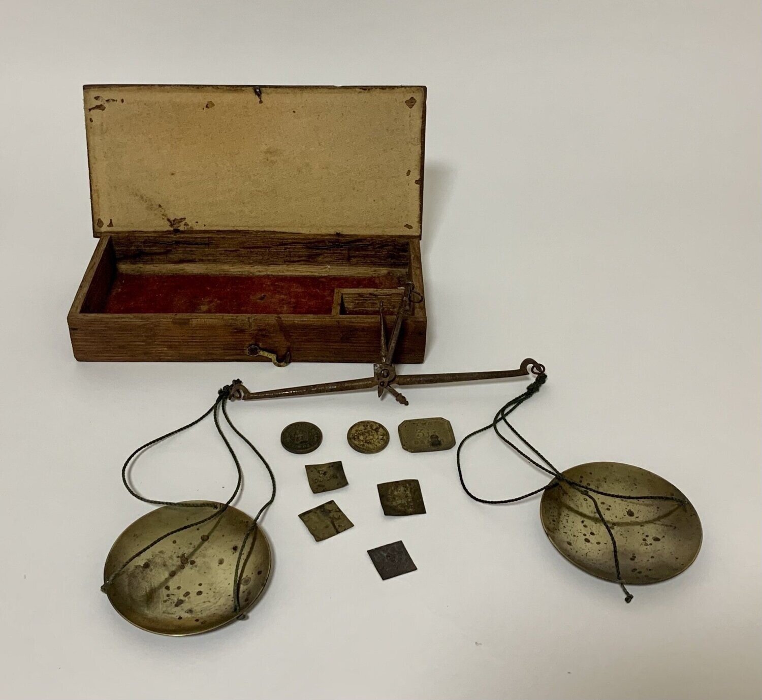Georgian Travelling Apothecary Scales