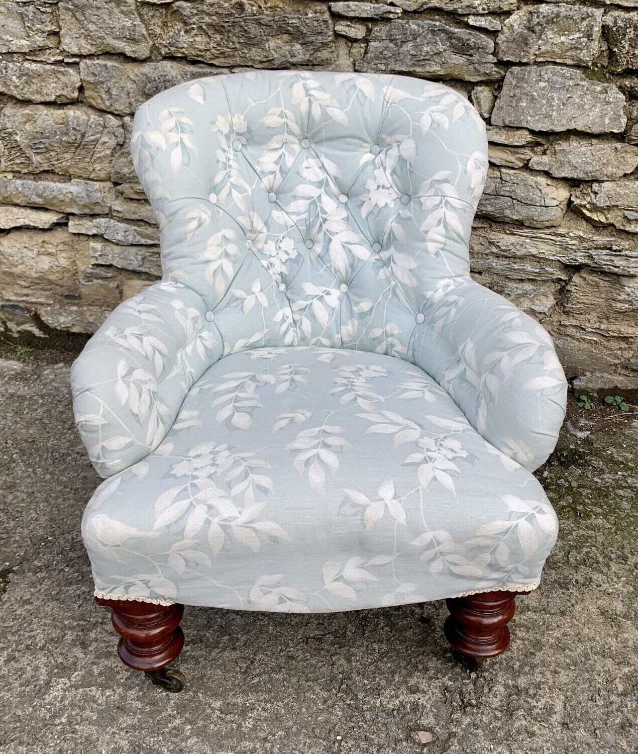Victorian Button Back Armchair