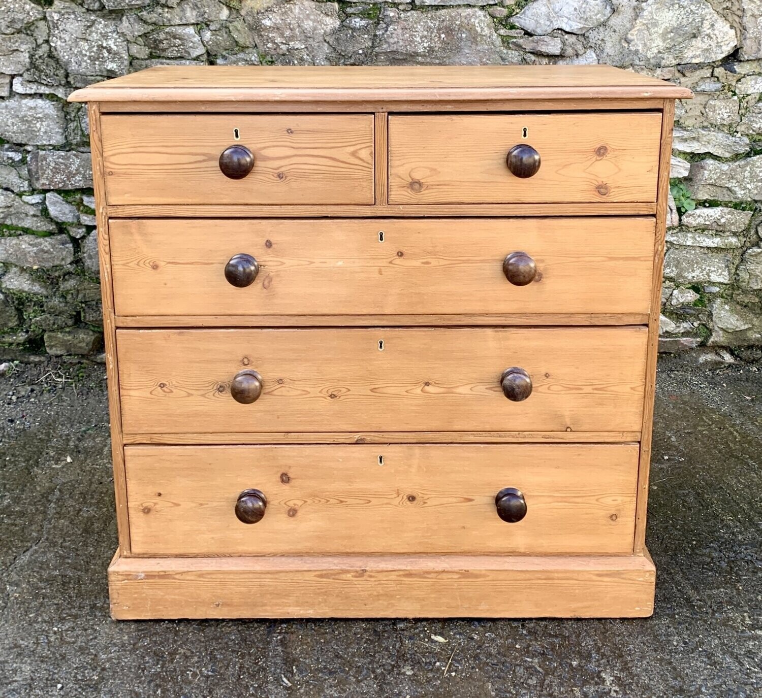 Victorian Pine Chest of Drawers