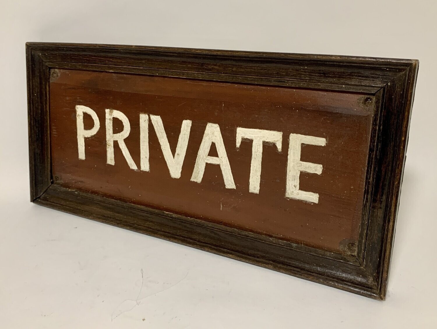 Antique Estate Made Private Sign