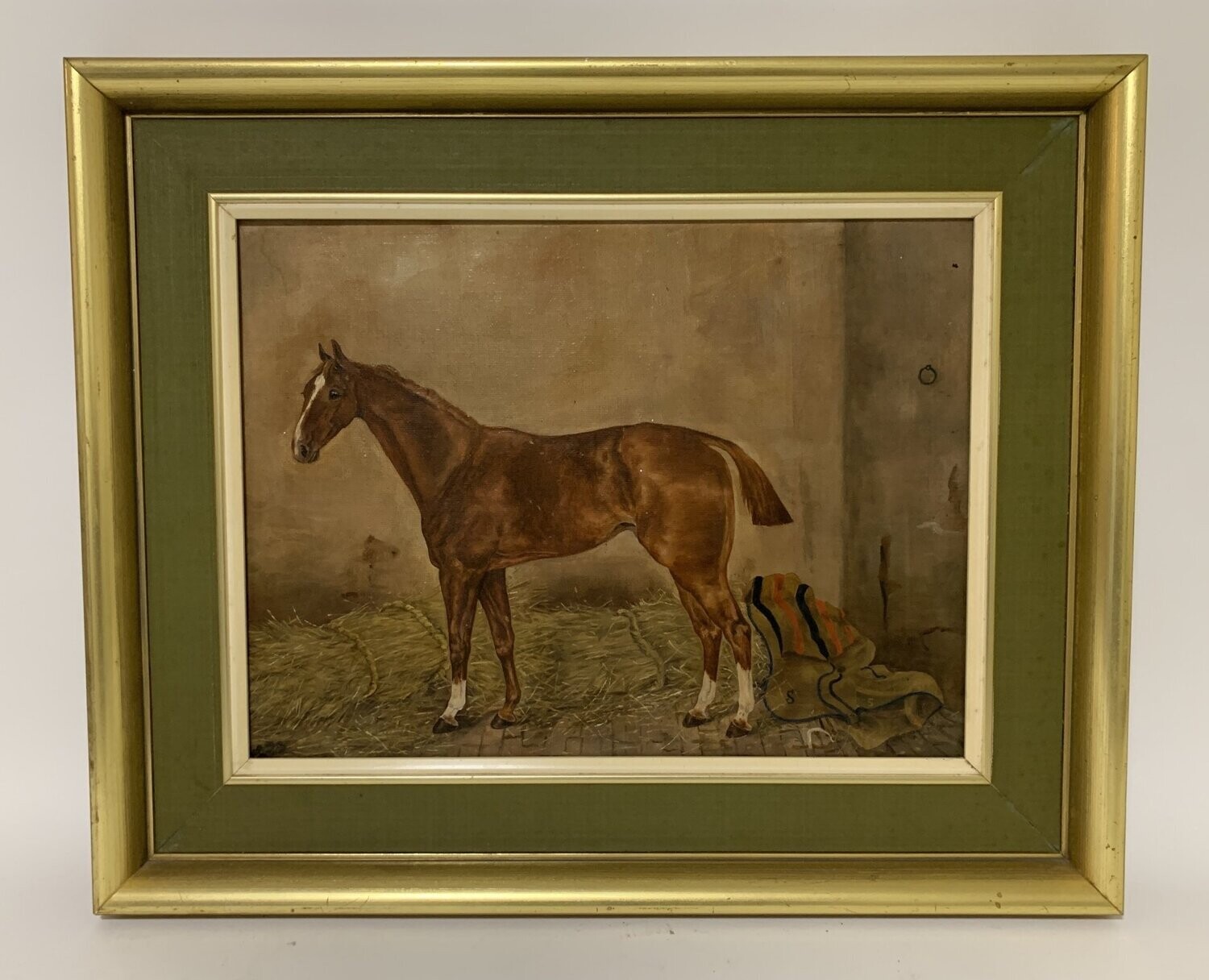 Portrait of a Hunter Oil on Canvas