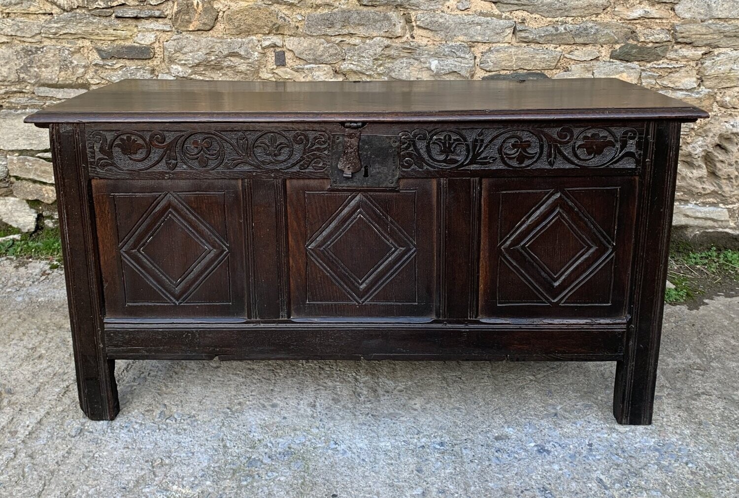 18th Century Oak Coffer