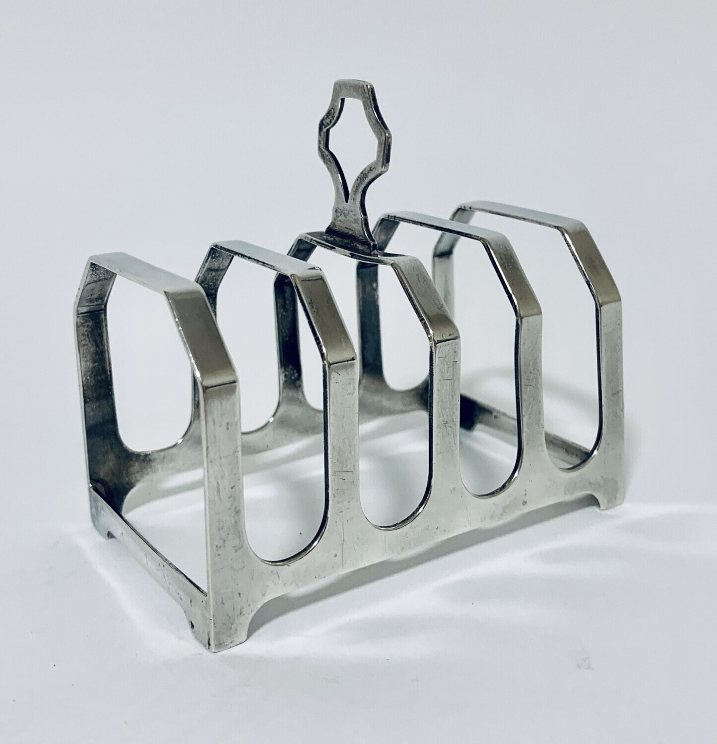 Antique Silver Toast Rack