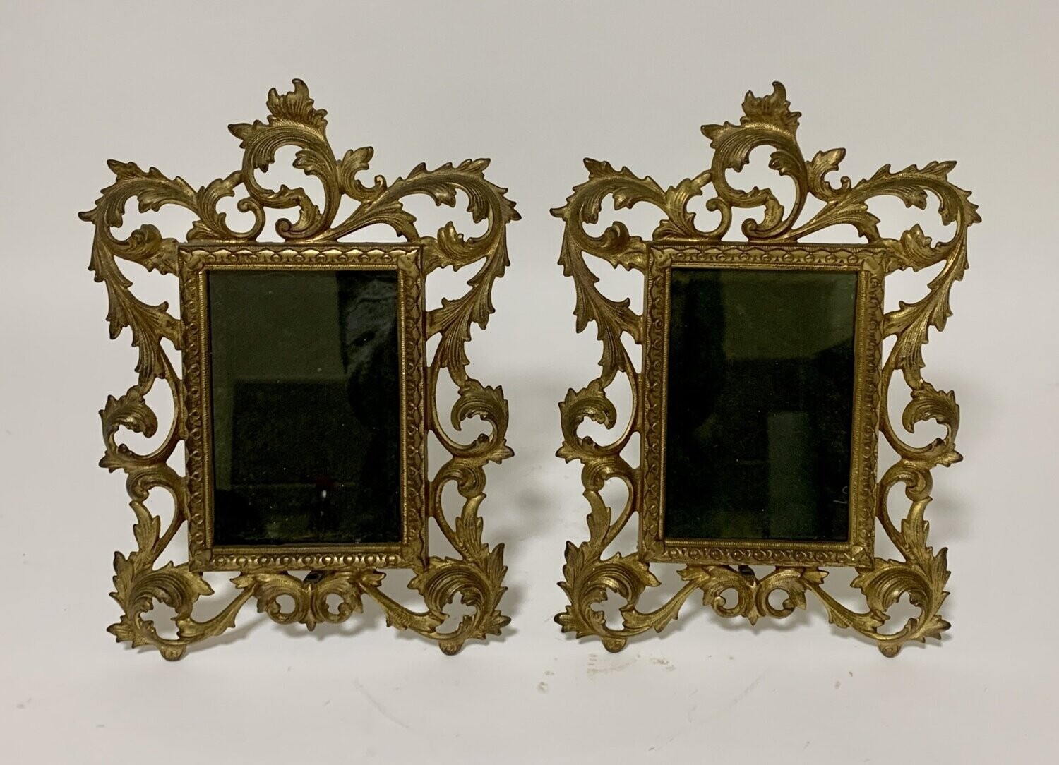 Pair of Antique Gilt Photo Frames
