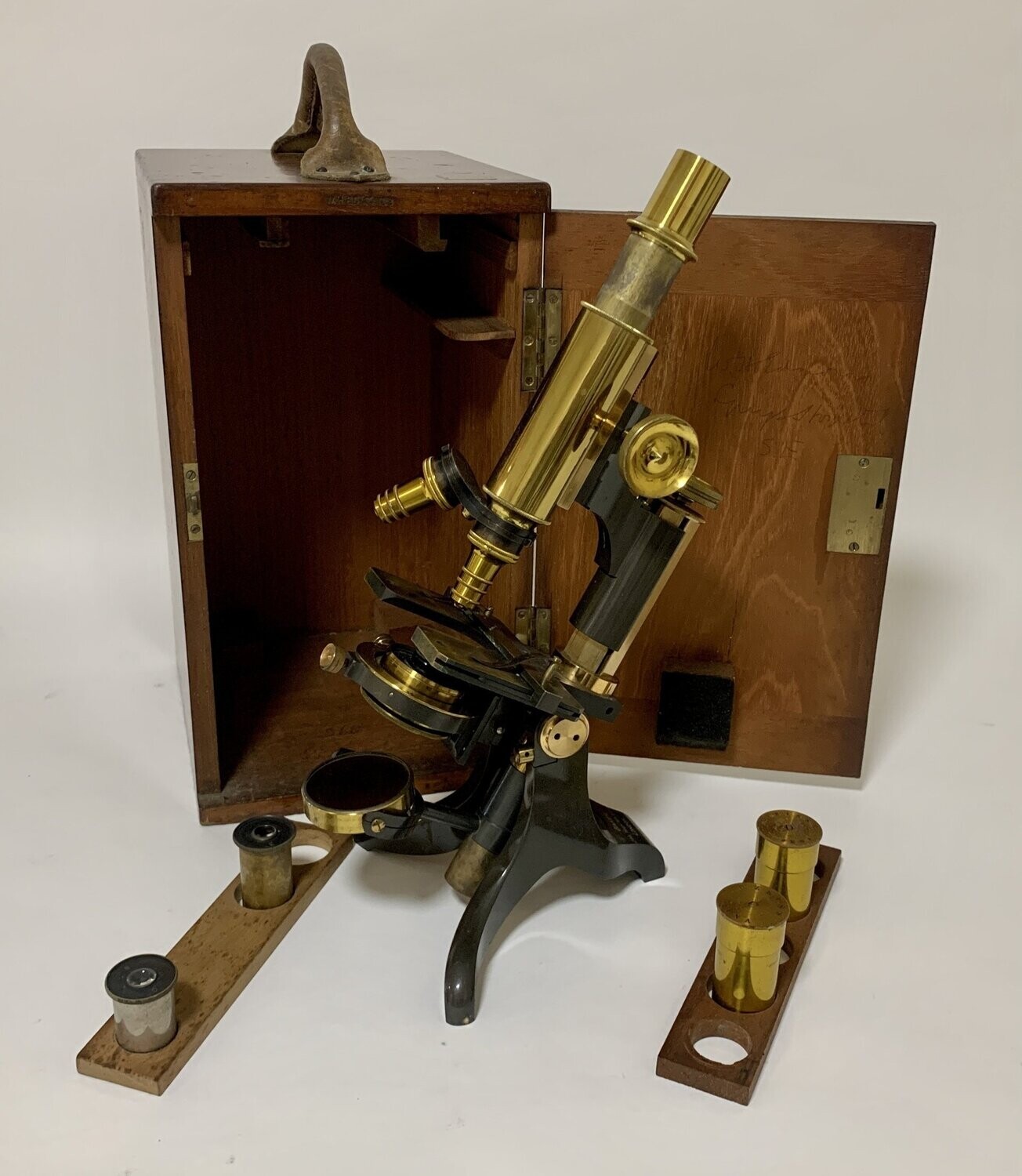 Antique Microscope by Baker