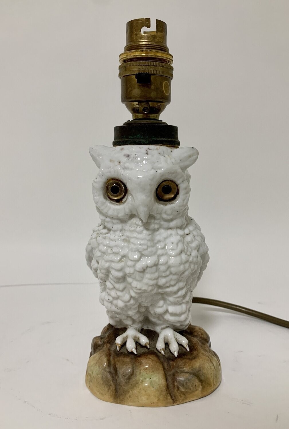 Antique Novelty Owl Table Lamp