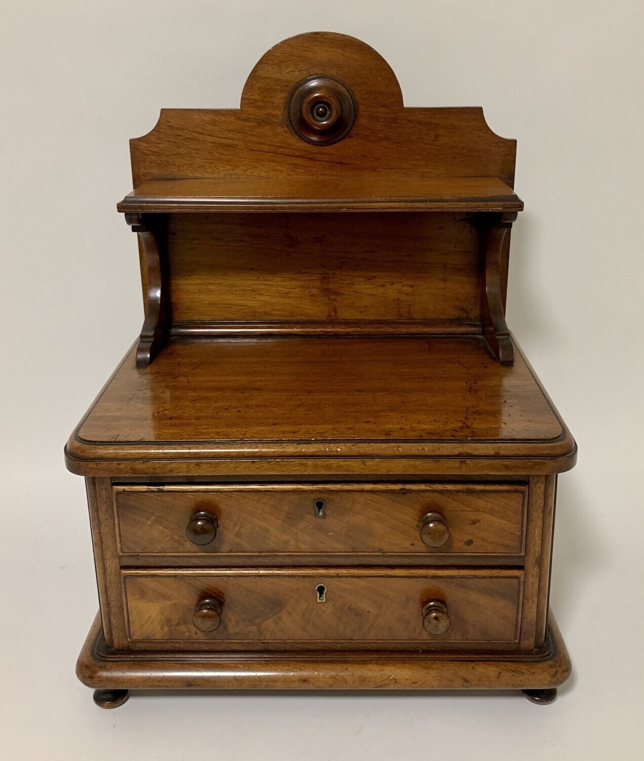 Victorian Mahogany Apprentice Chest