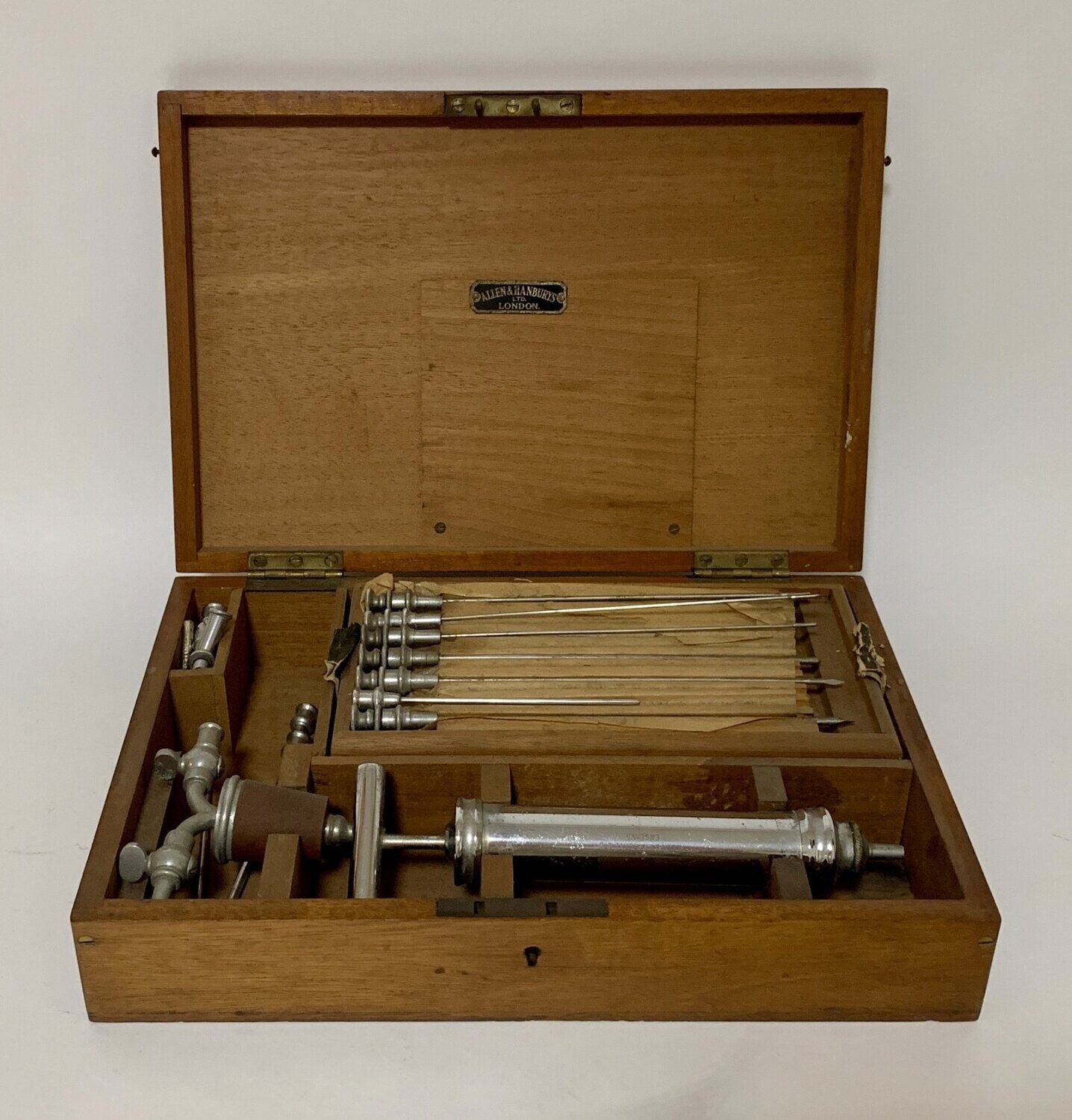 Antique Doctors Syringe Needle Set