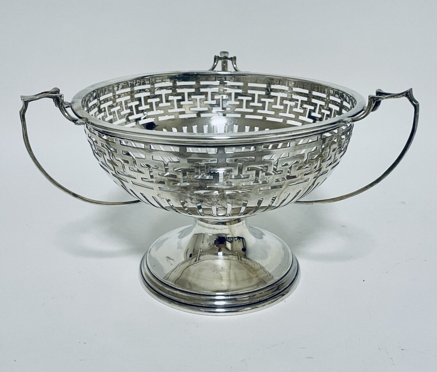 Antique Solid Silver Tazza