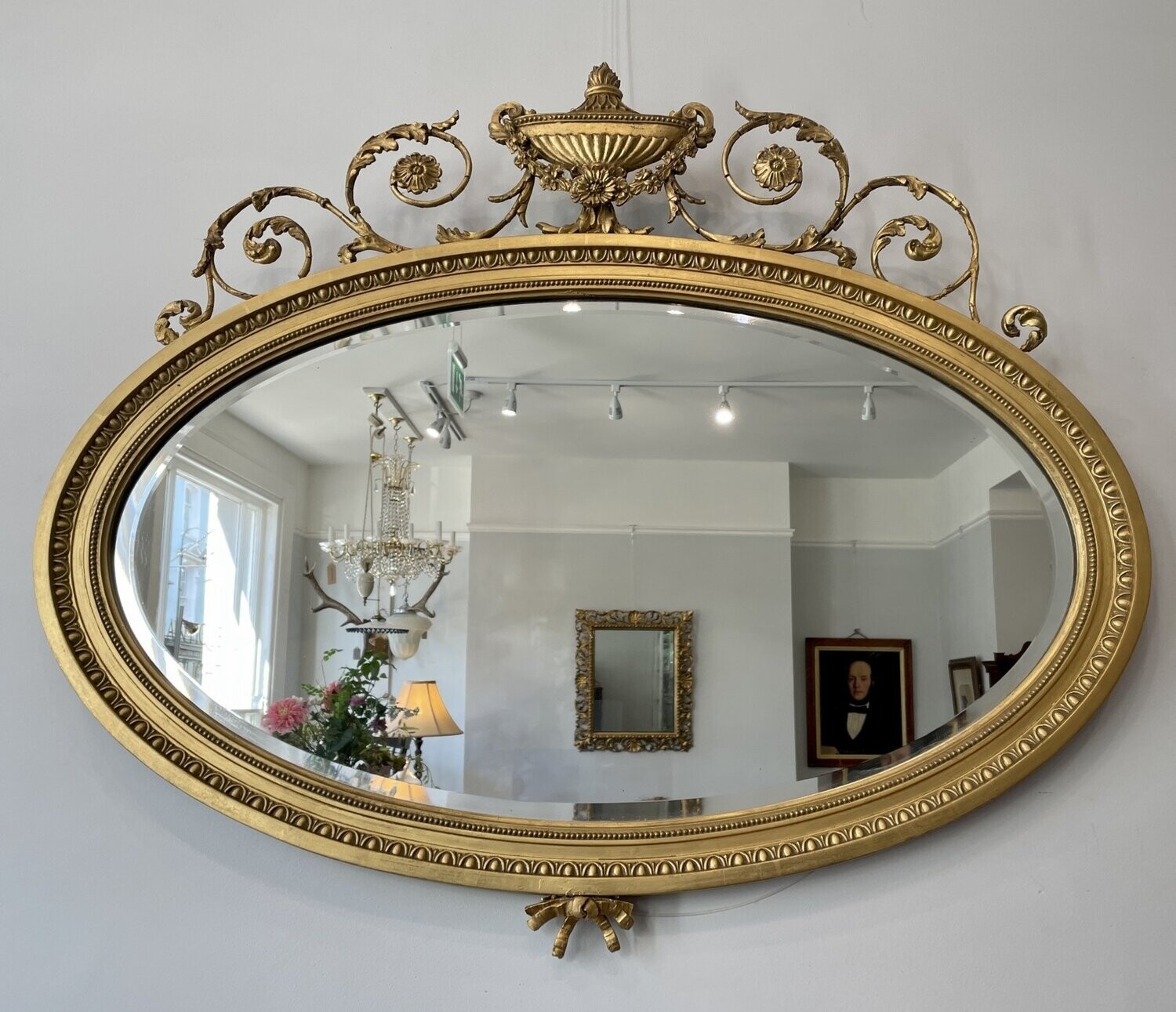 Regency Style Giltwood Mirror