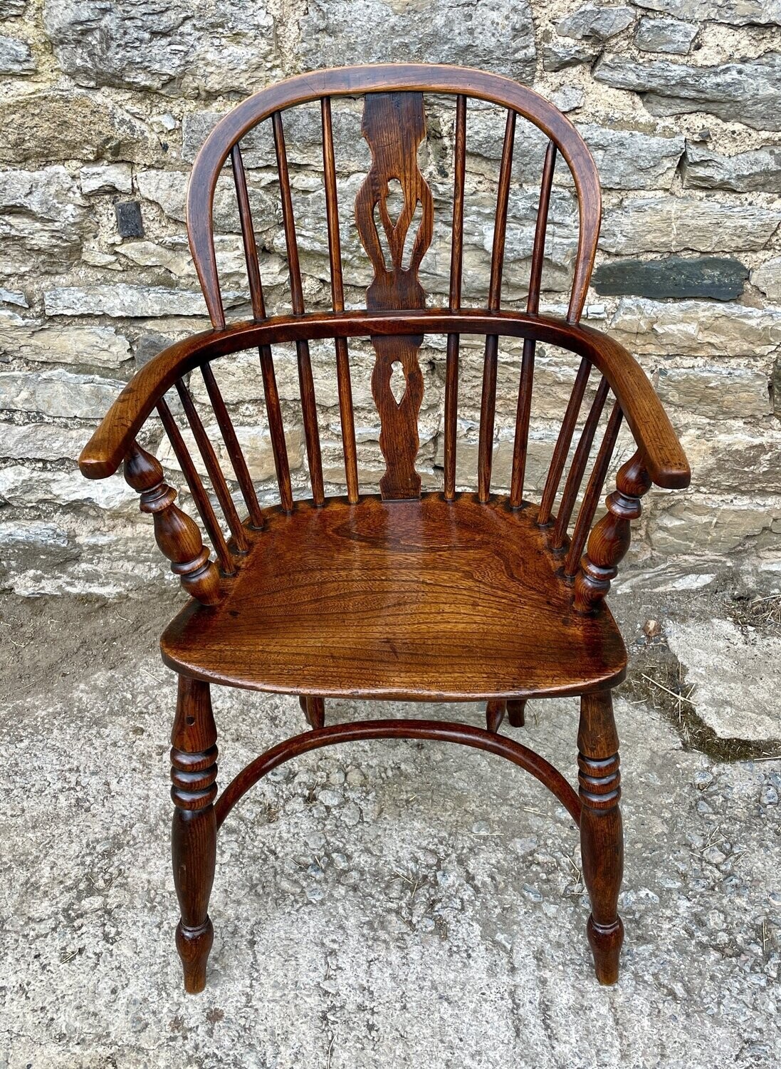 Antique Hoop Back Windsor Chair