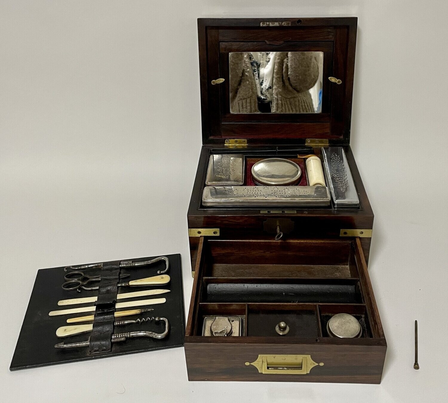 Gentleman's Military Campaign Travelling Box