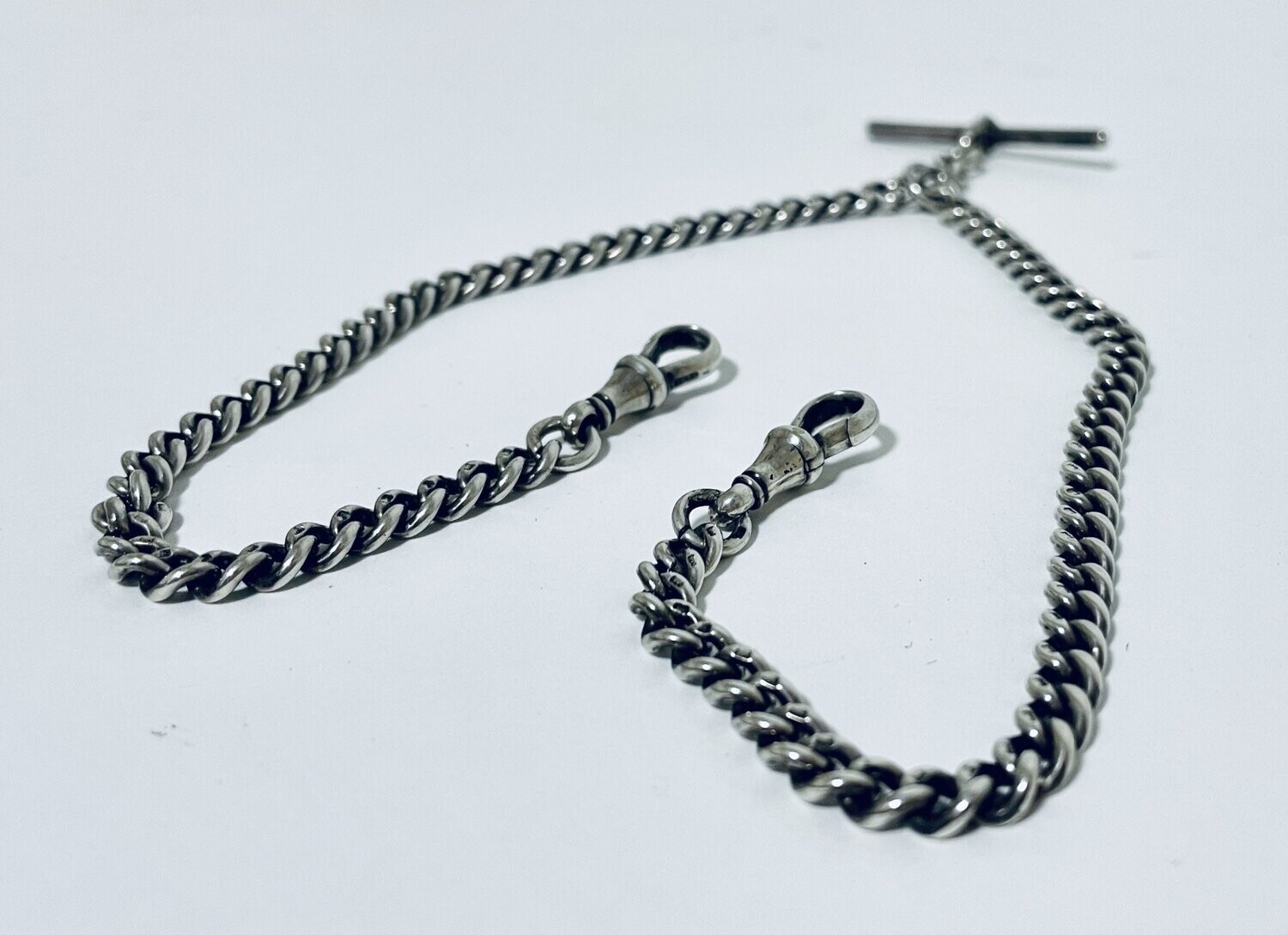 Antique Silver Albert Chain
