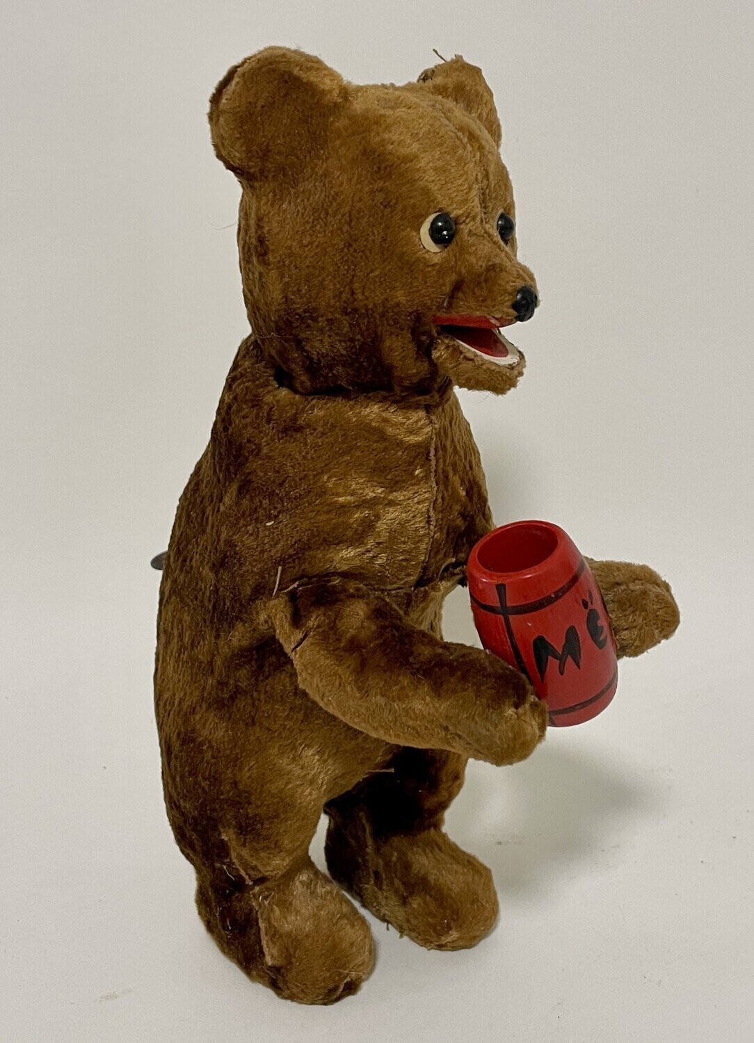 Vintage Clockwork Wind Up Bear