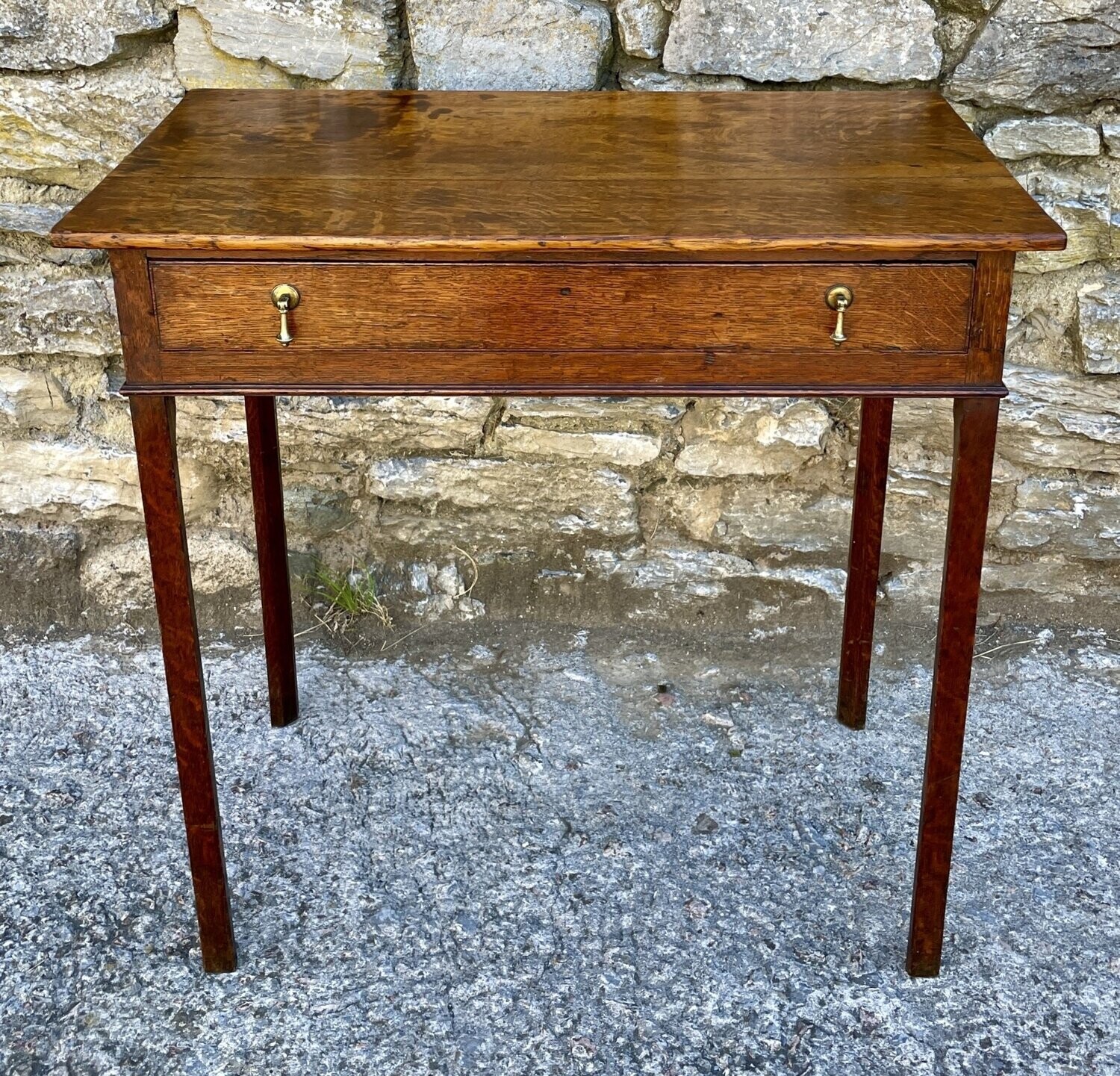 Georgian Oak Side Table