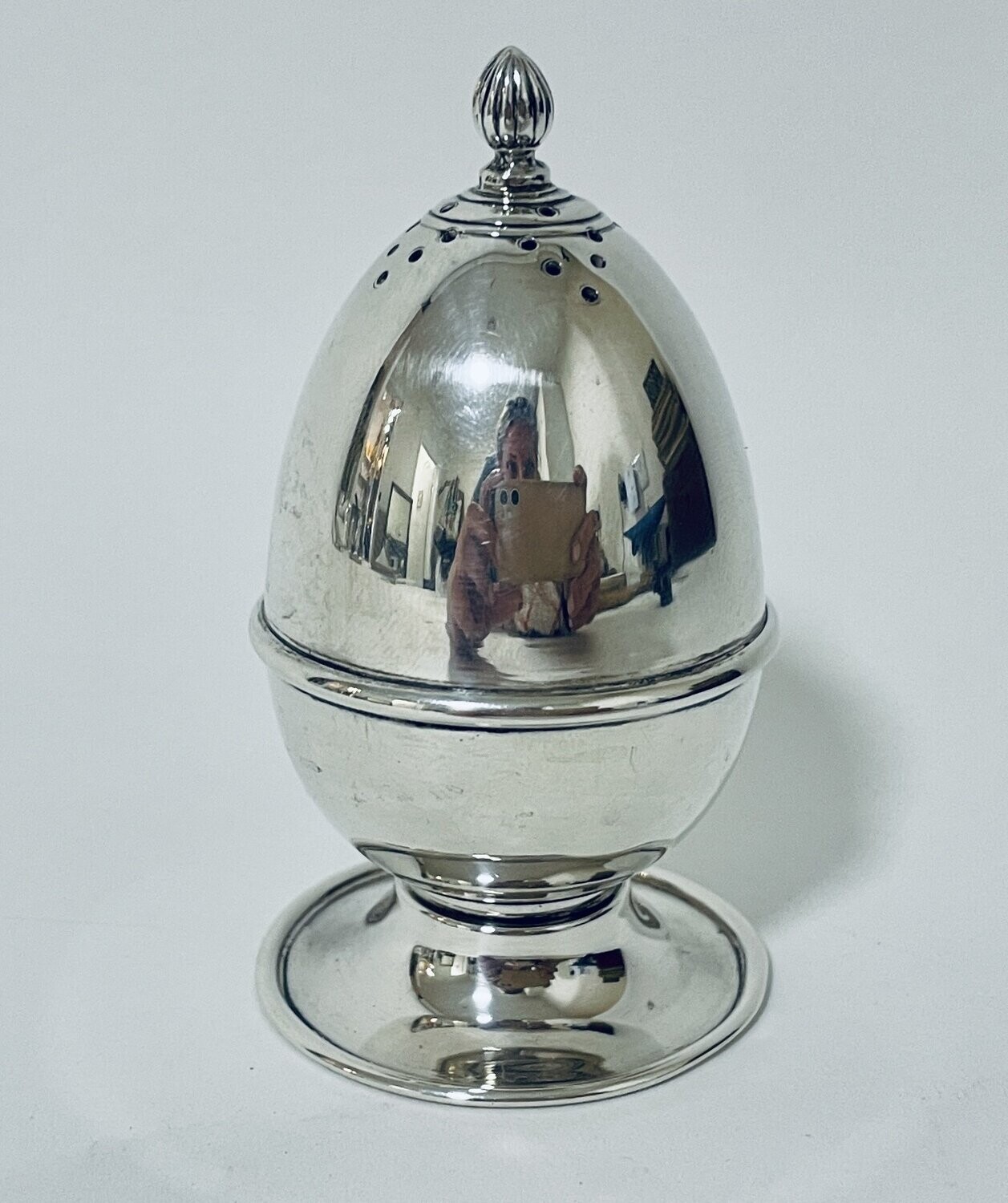 Antique Silver Pepper Pot