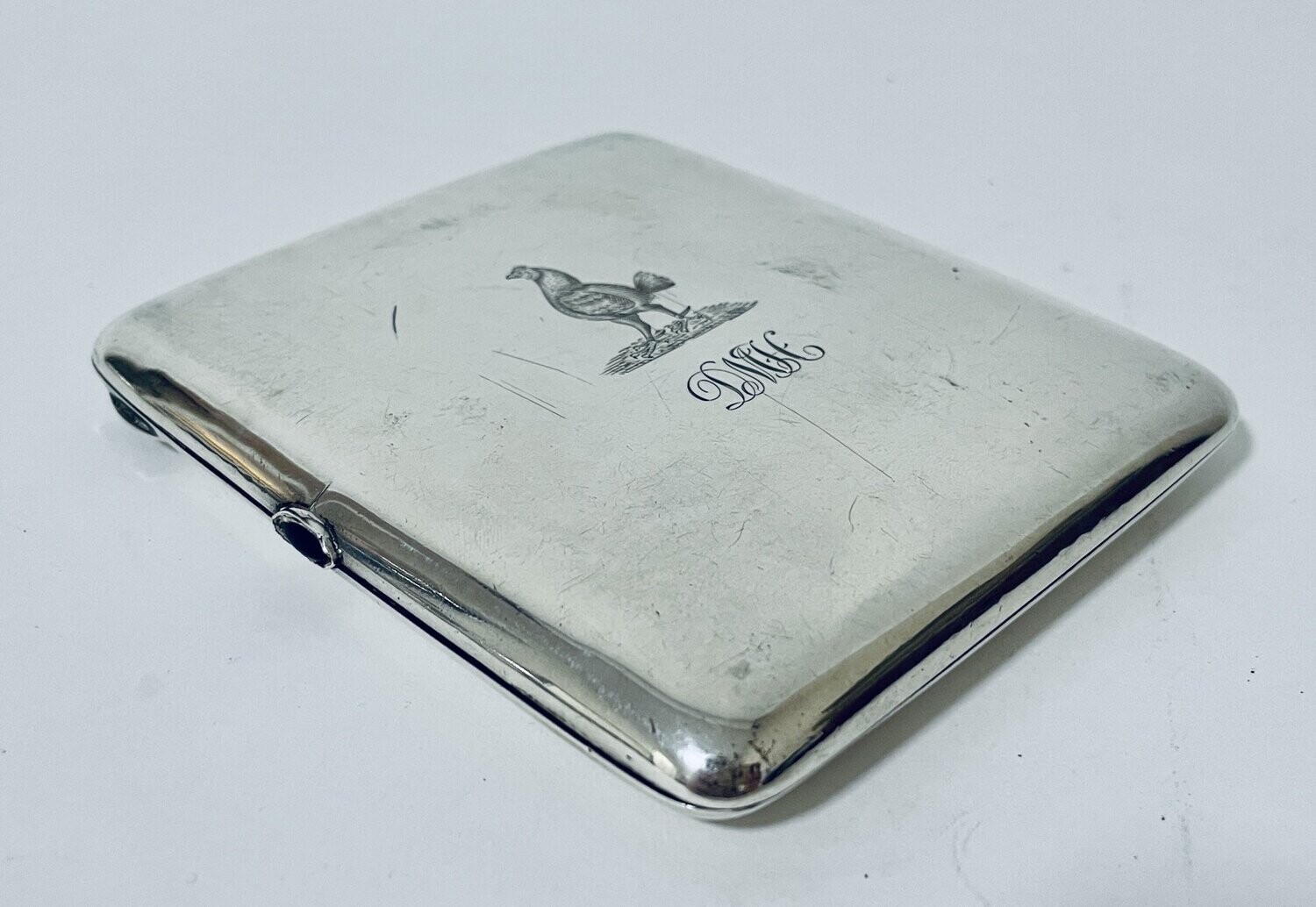 Antique Russian Silver Cigarette Case