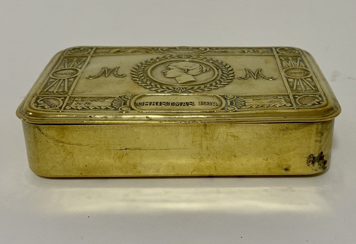 Original WWI 1914 Princess Mary Tin