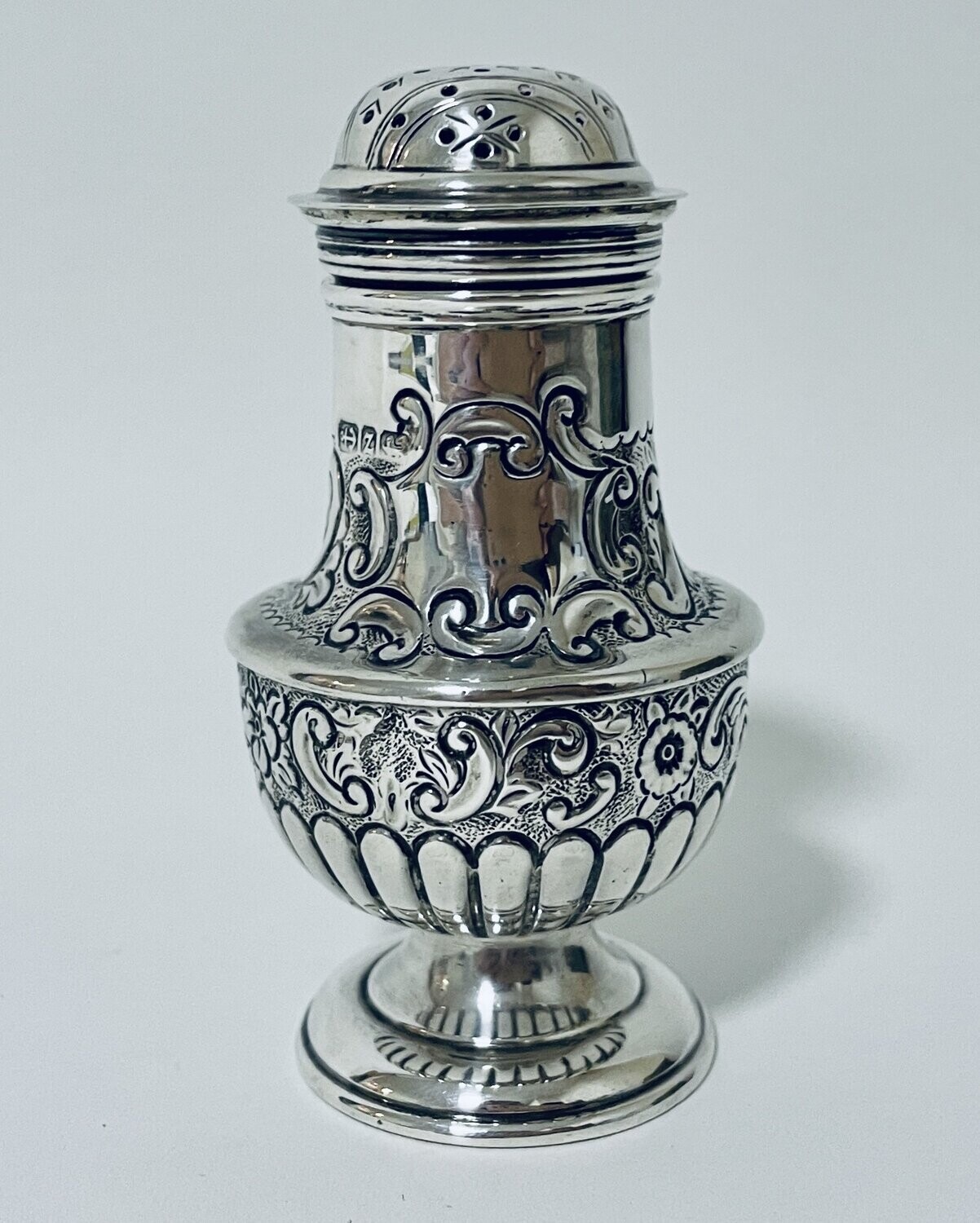 Victorian Solid Silver Pepperette