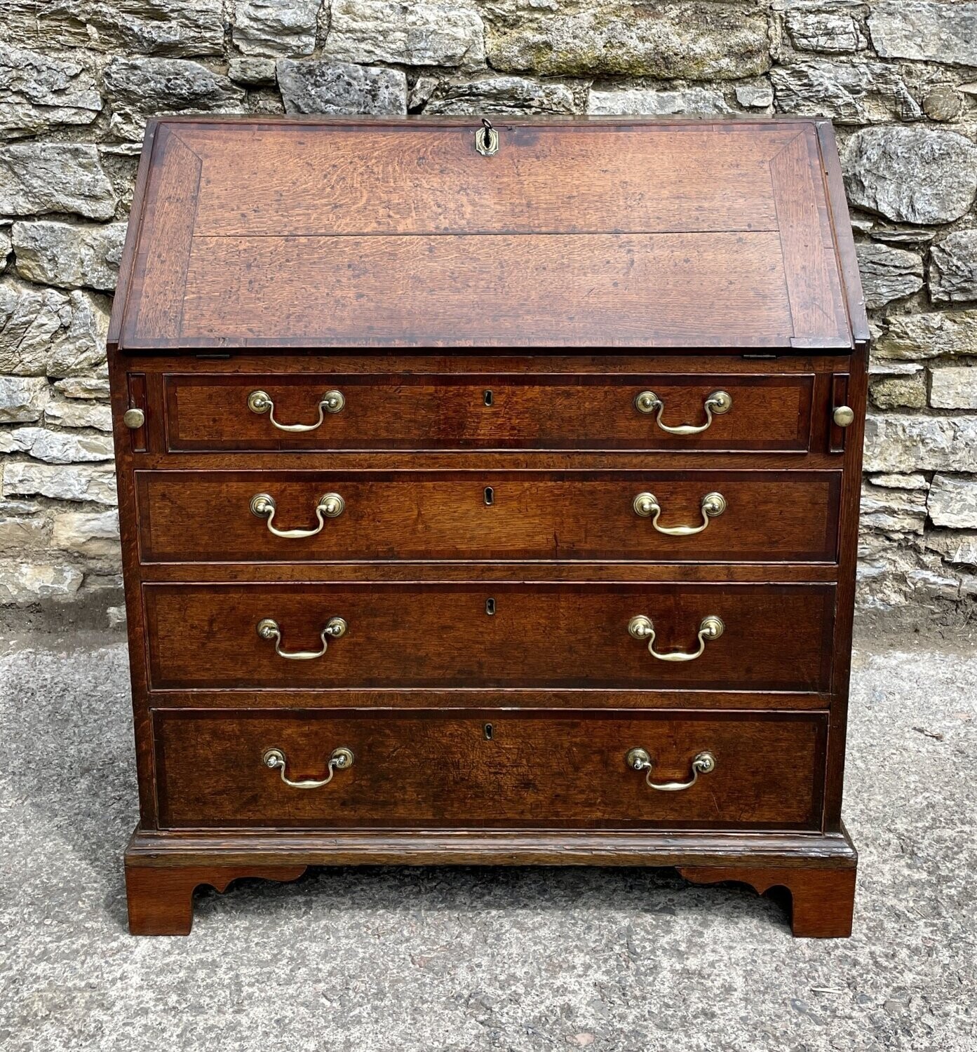 Georgian Oak Bureau