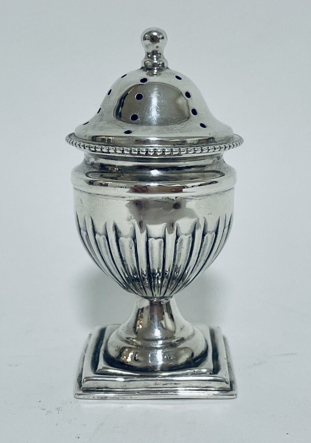 Victorian Silver Pepper Pot